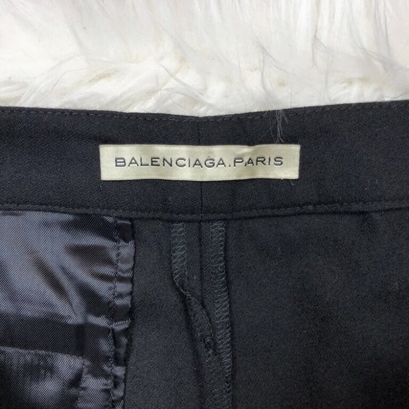 Balenciaga.Paris Black Trouser Pants 40 - Picture 4 of 6